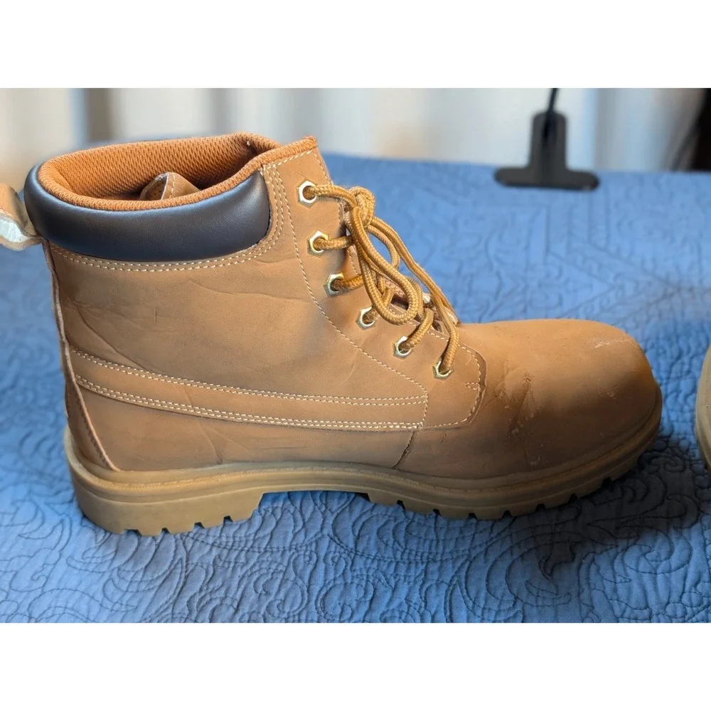 FILA Edgewater 12 Wheat Boots Mens 10 Tan Timberland Style Gorpcore Streetwear
